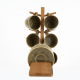Coffee Cup and Saucer Set 6 Pcs With Wooden Stand
